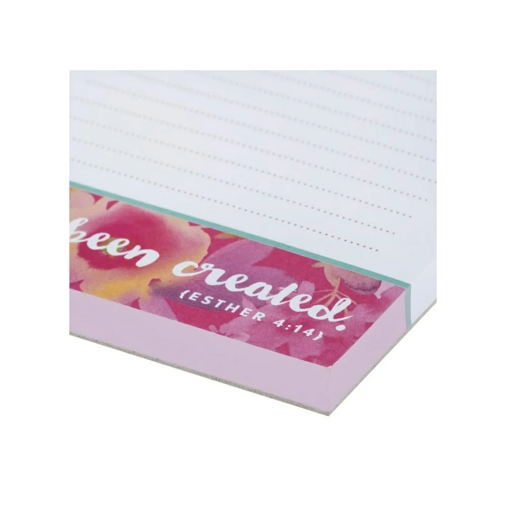DaySpring To Do Daily Desk Pad Floral Lined